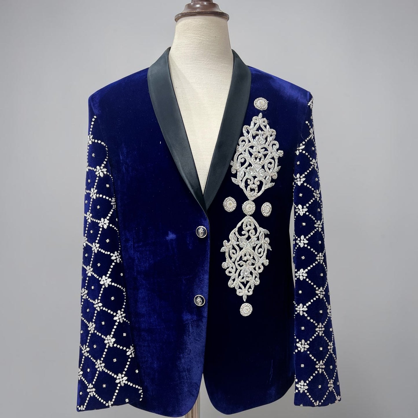 Hand embroidered coat