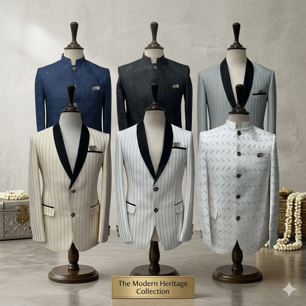 Limited Edition - Al amin coat and waistcoat mehal