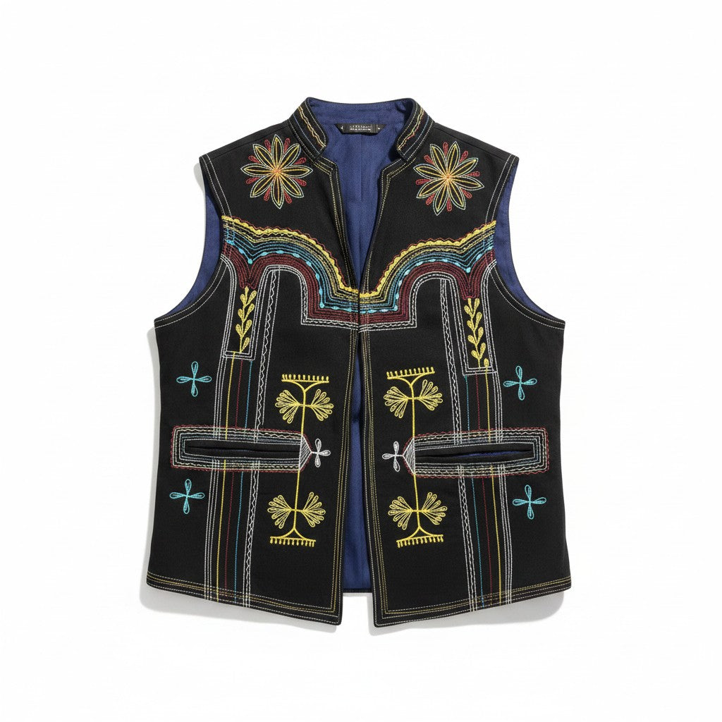 Mari balochi waistcoat
