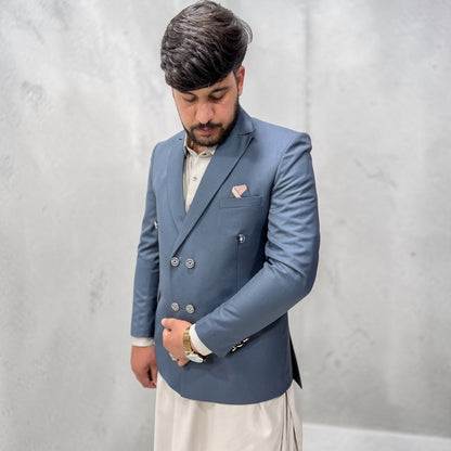 Double breasted coat