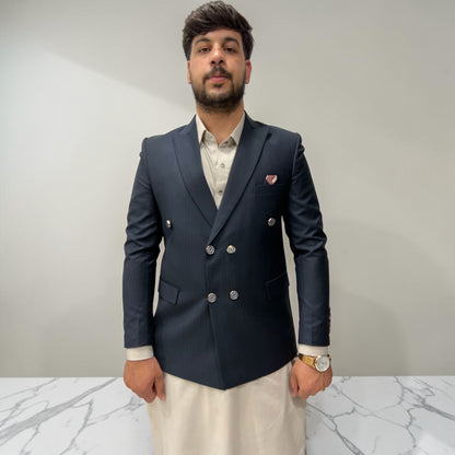 Double breasted coat