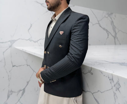 Double breasted coat