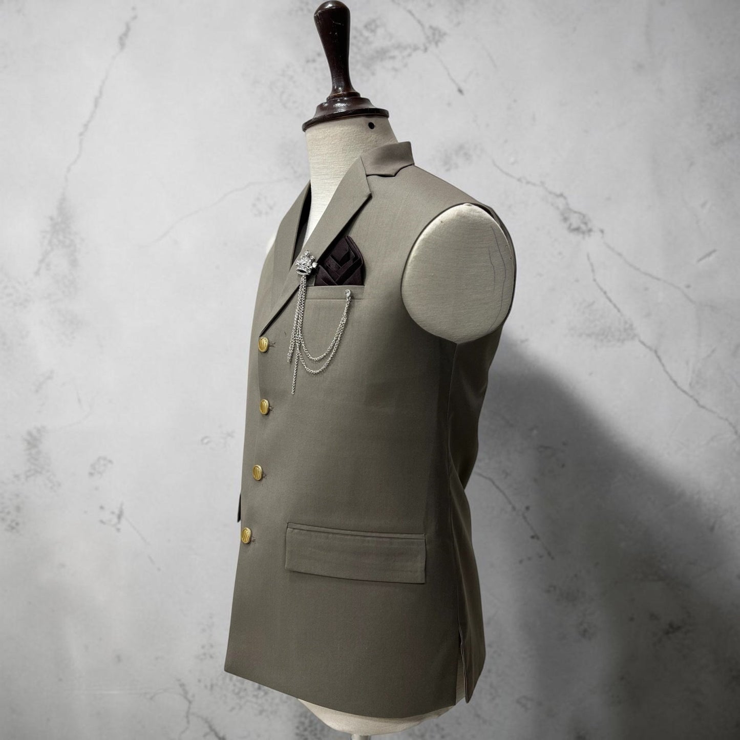 Coat collar waistcoat - Al amin coat and waistcoat mehal