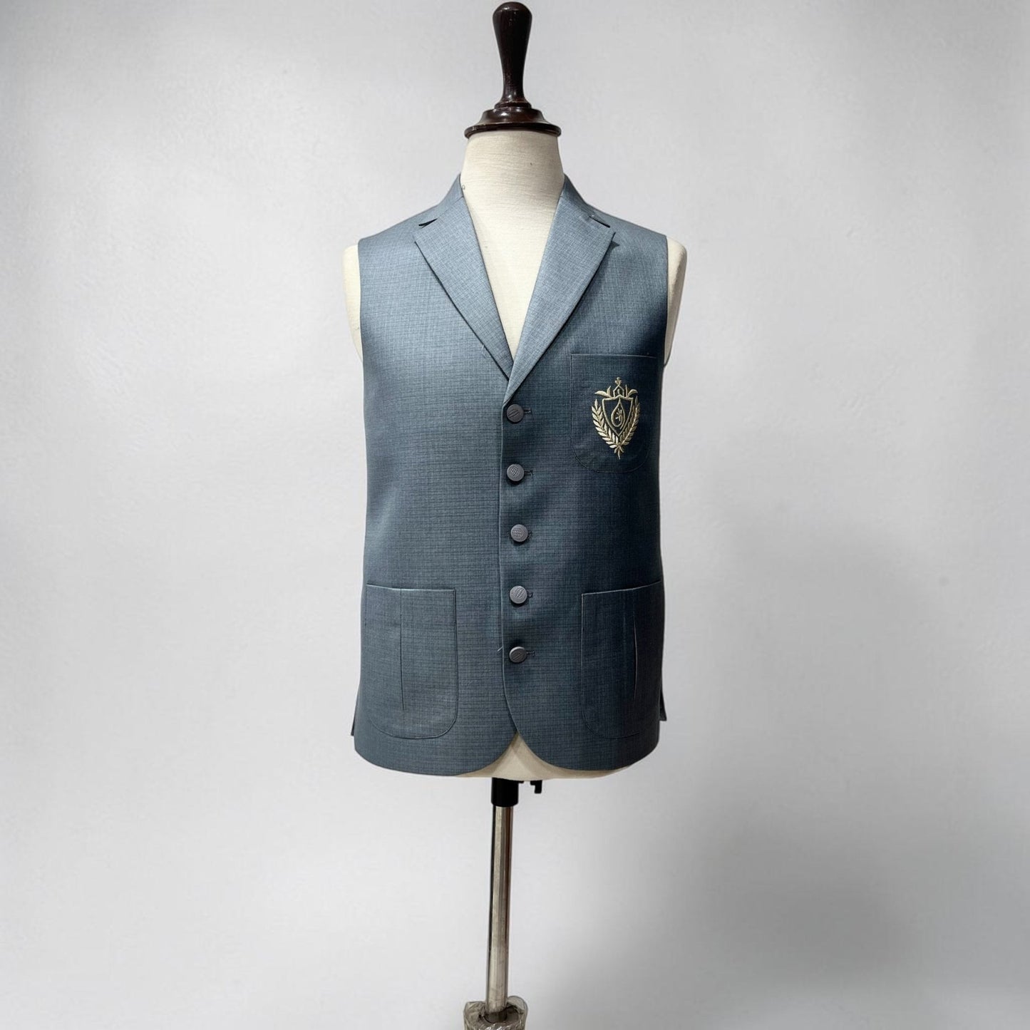 Coat collar waistcoat (with bunch) - Al amin coat and waistcoat mehal