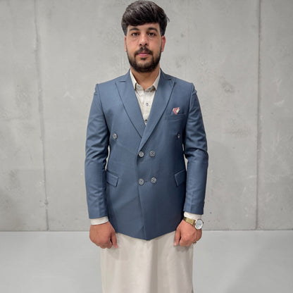 Double breasted coat - Al amin coat and waistcoat mehal