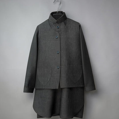 Kids 3-piece suit - Al amin coat and waistcoat mehal