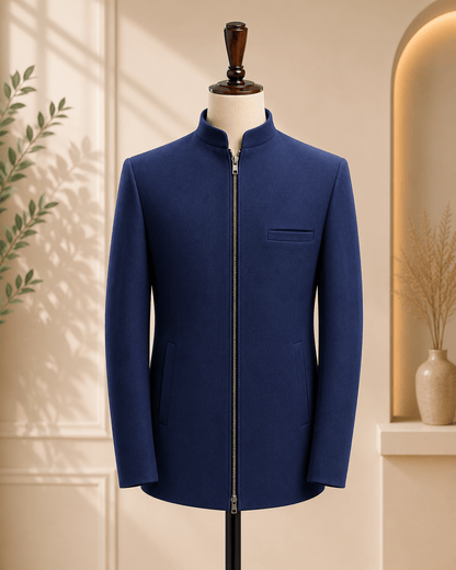 Men’s Premium Zipper Coat - Al amin coat and waistcoat mehal