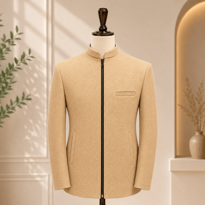 Men’s Premium Zipper Coat - Al amin coat and waistcoat mehal
