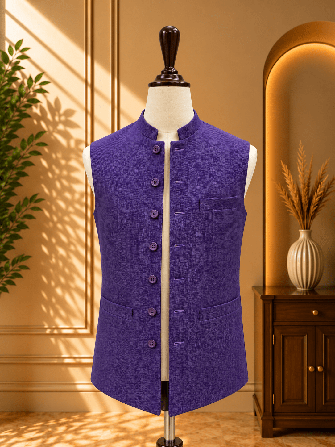 Sherwani Waistcoat – Festive Sale - Al amin coat and waistcoat mehal