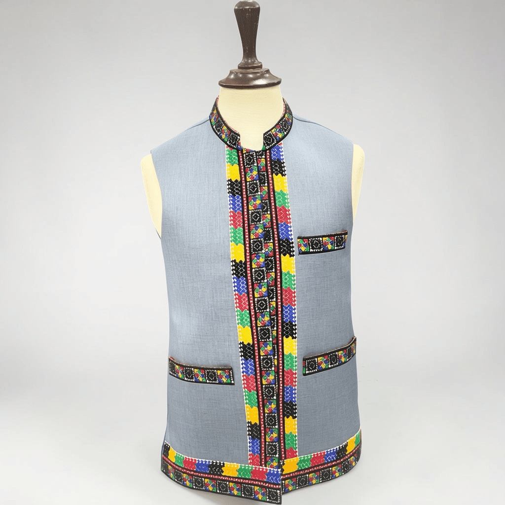Traditional balochi waistcoat - Al amin coat and waistcoat mehal