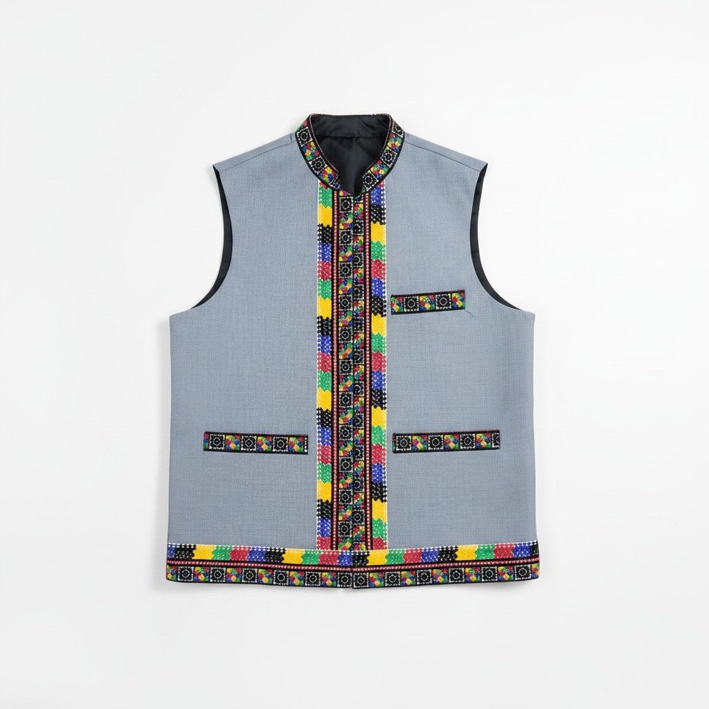 Traditional balochi waistcoat - Al amin coat and waistcoat mehal