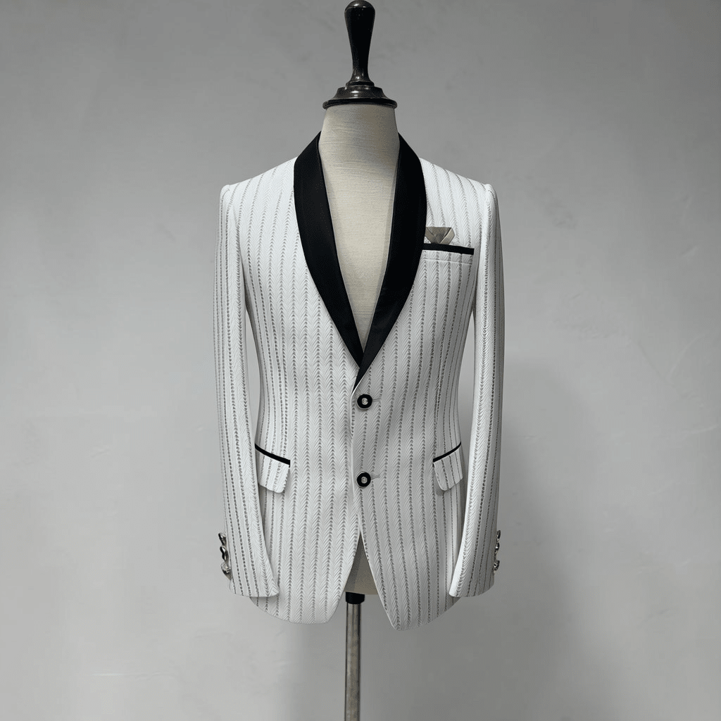 Tuxedo - Al amin coat and waistcoat mehal